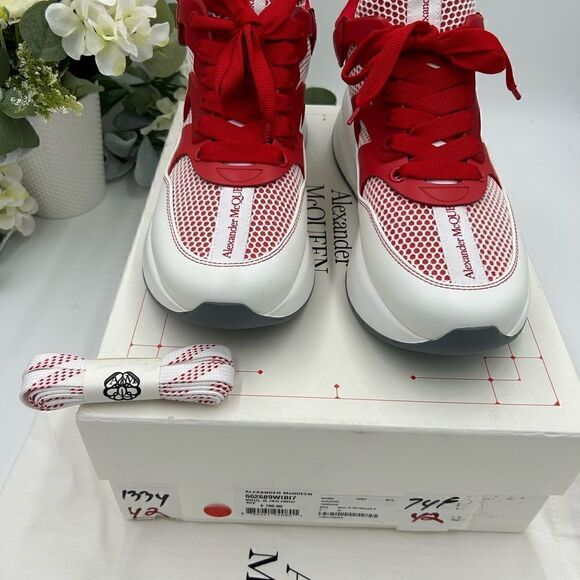 Men’s Alexander Mcqueen oversize sneakers, size 42, made in Italy - Picture 10 of 10